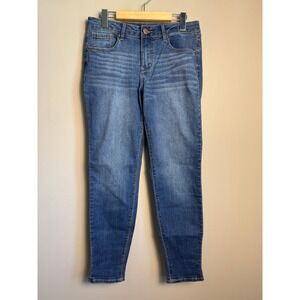 1822 Denim Adrianna Skinny Jeans 10 Blue Denim Casual Basics Minimalist Preppy